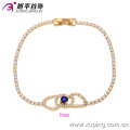 73484 Xuping top quality well design luxury 18k gold filled women bracelet precious stone jewelry